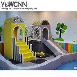 Aire de jeux pour enfants, jouet de piscine, toboggan, océan, boule de mer, clôture, labyrinthe, parc de paradis intérieur personnalisé, vente d'usine 