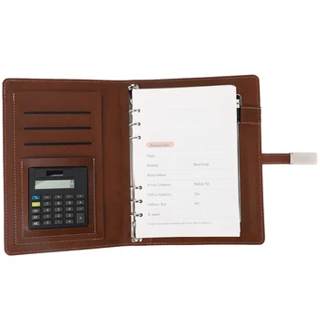 

Qi Note Book Power Bank Notebook MultiFunctional 8000MAh Power Bank Binder Spiral Diary Book+USB Flash Disk