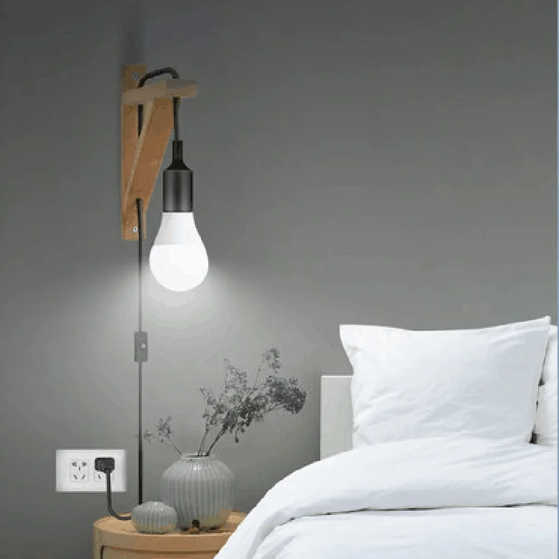 Lamp Base E27 EU US Hanging Pendant LED Light Fixture Lamp Bulb Socket Cord Adapter With On/Off Switch Bases Holder