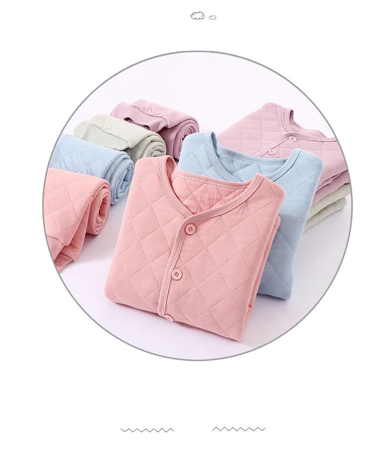 best nightgowns Kids Pajama Autumn Winter Warm Boys Girls' Sleepwear Clothes Toddler Night Wear Suit Thickened Cotton Children's Homewear Set cheap cotton nightgown