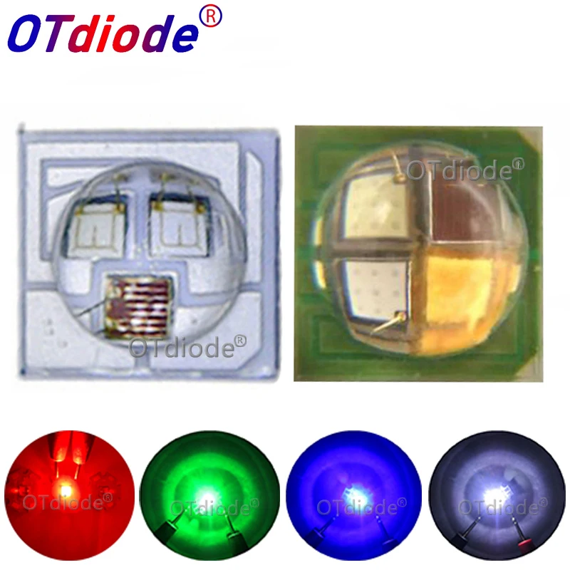 10-100PCS 3W SMD3535 rgb RGBW Ceramic Crafts High Power COB LED Chip flashlight Light Lamp Full Color Red Diode | Лампы и освещение
