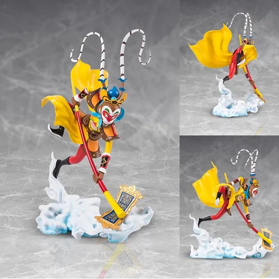 

Carton Journey To The West Monkey King Sun Wukong PVC Action Figure Model Toy