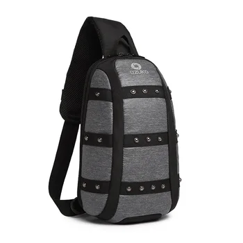 

Multifunction Men Crossbody Bag for 10.5" Ipad Waterproof Chest Packs Bags Oxford Messenger Bag for Men Shoulder Bags Short Trip