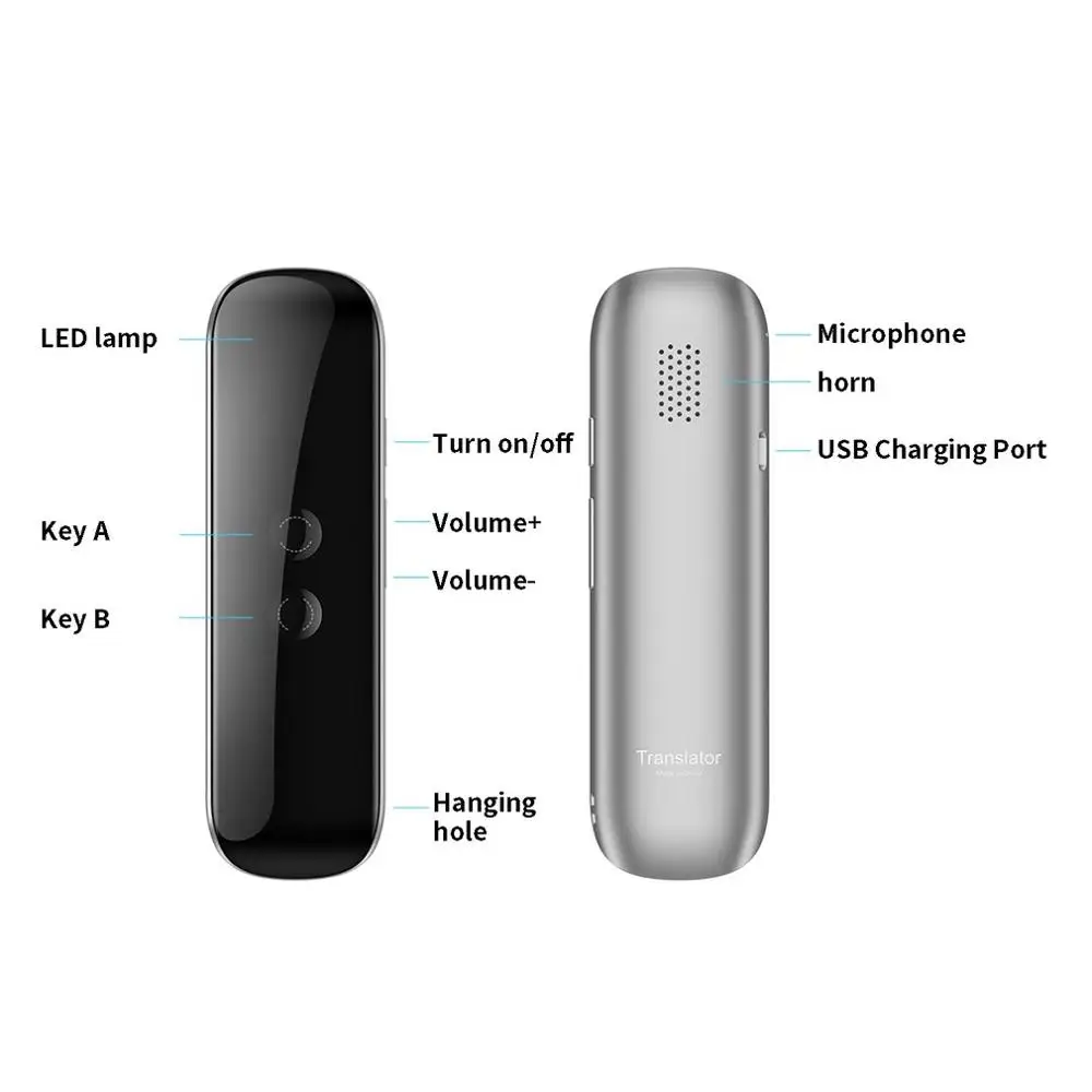 G5 Translation Machine Smart Translator Instant Voice Take Photo Text Recording For Overseas Travel Business Communication