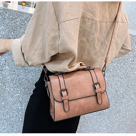 Fashion Crossbody Bags For Women Shoulder Messenger Bags Handbag Leather Ladies Hand Bags Women Small Satchel