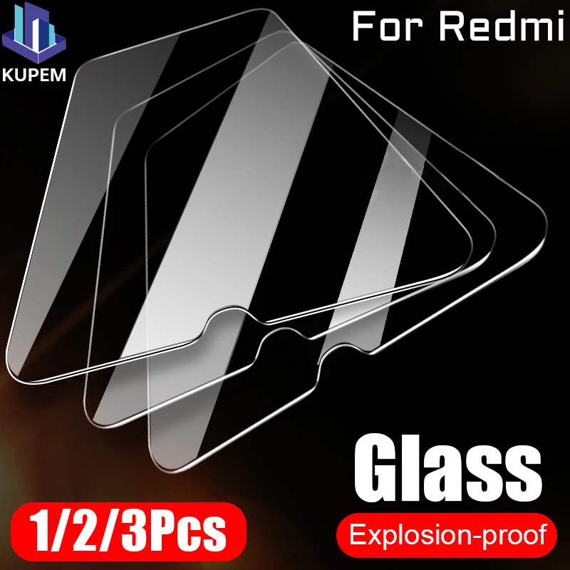 Закаленное стекло с полным покрытием для Xiaomi Redmi 7 8 Note 9 S Pro 3-1 шт. Защитное экрана T