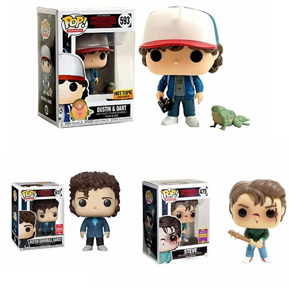 Funko pop официальный ТВ: Stranger Things Steve с солнцезащитными очками Виниловая фигурка