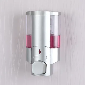 

300ml Wall-mounted Manual Soap Dispenser Bathroom Hand Pressing Shower Gel Shampoo Soap Pump Machine Home Washroom Supplies
