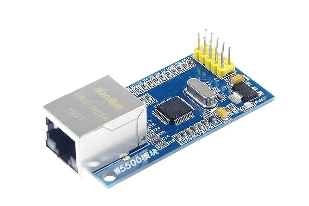 Сетевой модуль W5500 Ethernet оборудование TCP / IP 51/STM32 программа микроконтроллера через