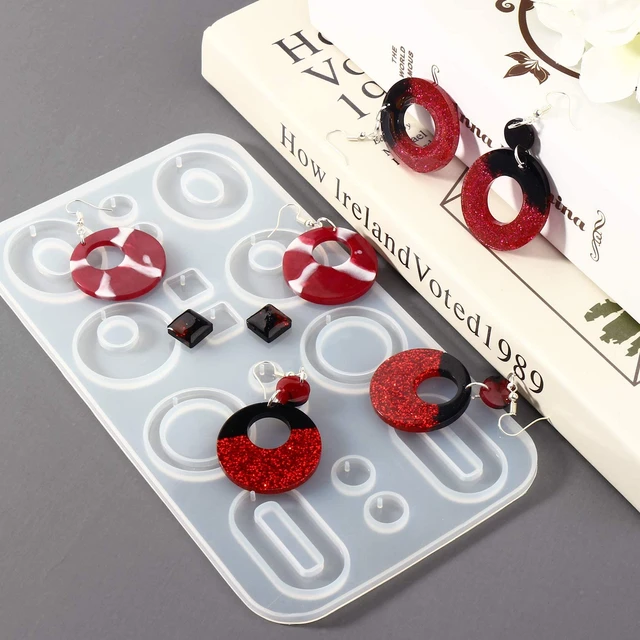 Earring Epoxy Resin Molds, Silicone Jewelry Molds For Diy Women/Girls  Pendant Craft, Bohemian Drop Dangle Earrings - Yahoo Shopping