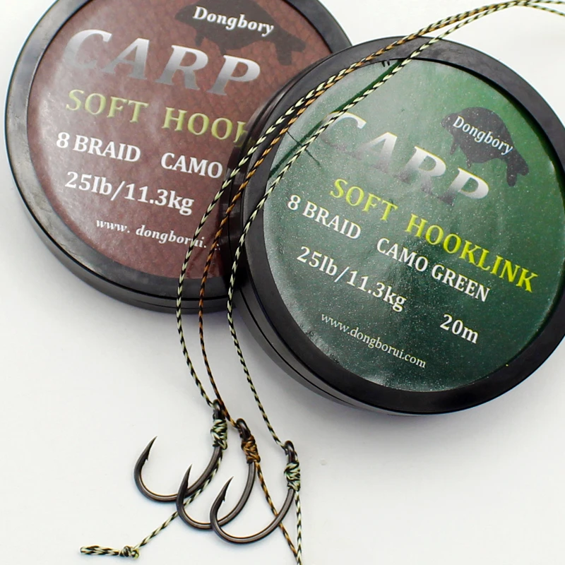 Carp Fishing Hook Link for Ready Tied Carp Rigs Hair Chod Zig Rigs