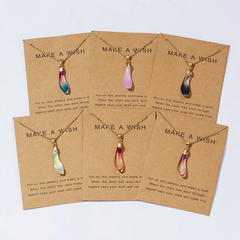 Минималистичное красочное опаловое ожерелье с подвеской для женщин, золотая цепочка-чокер, ожерелье, Женские Ювелирные изделия