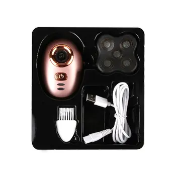 

Electric Shaver Shaving Head Machine Five-Head Rechargeable Waterproof Washing Self-Care Optical Head Shaving Knife