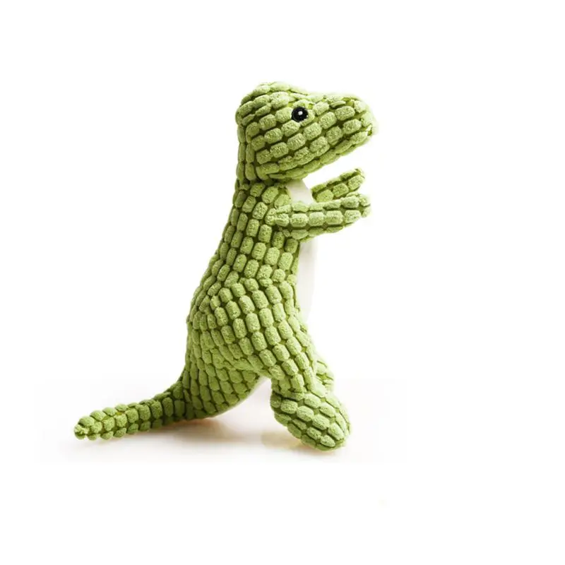 28x14CM Домашние животные в форме динозавра Плюшевые жевательные молярные игрушки для собак Игрушки для щенка чистить зубы - Цвет: 28x14CM