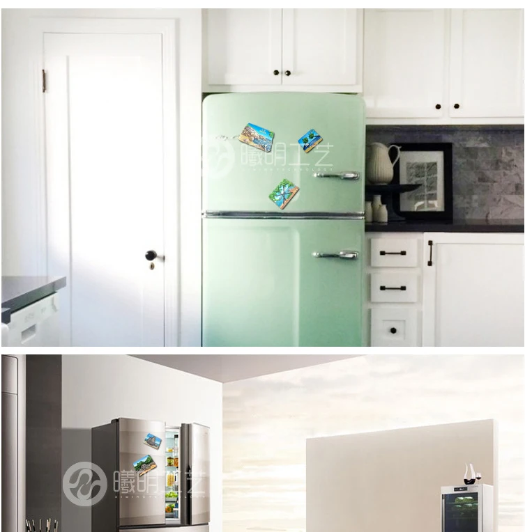 3D стерео магнитная наклейка на холодильник для украшения дома Китай Туризм Санья магниты на холодильник изделия из смолы коллекция сувениров