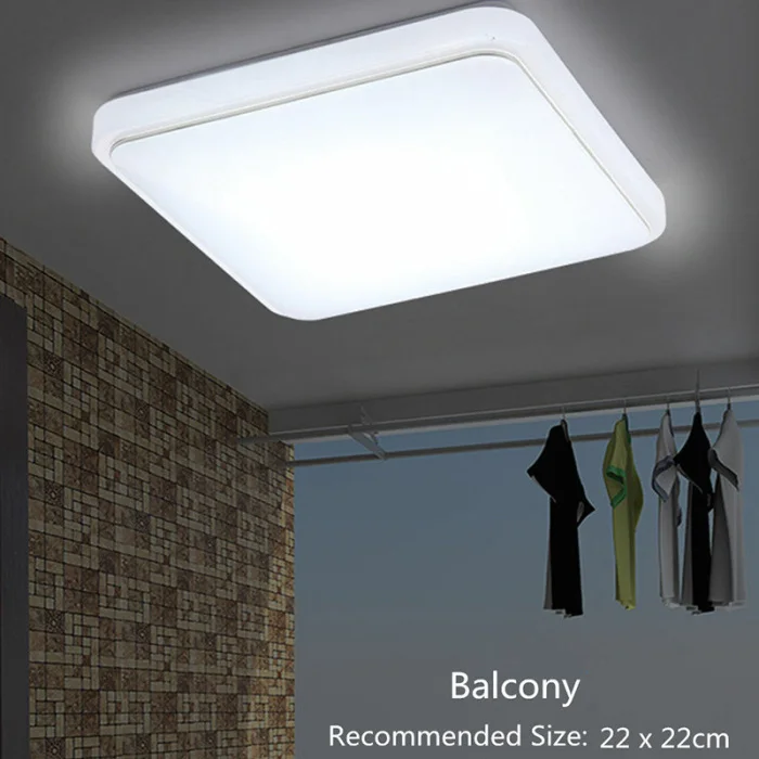 Светодиодный потолочный светильник, потолочный светильник квадратного типа, современный дизайн для спальни, кухни, гостиной, Китай, сертификация 3C, PAK55
