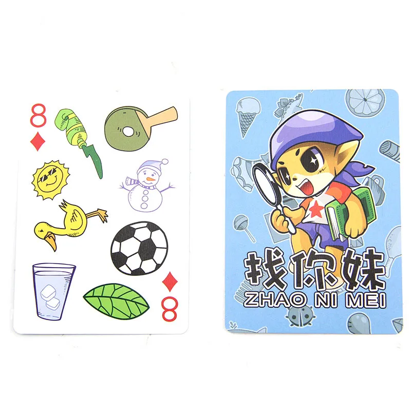 54 Cards Children Spot It Dobble Find It Classical Board Games Card Game Focus On Training Family Party Games Toys for Kids