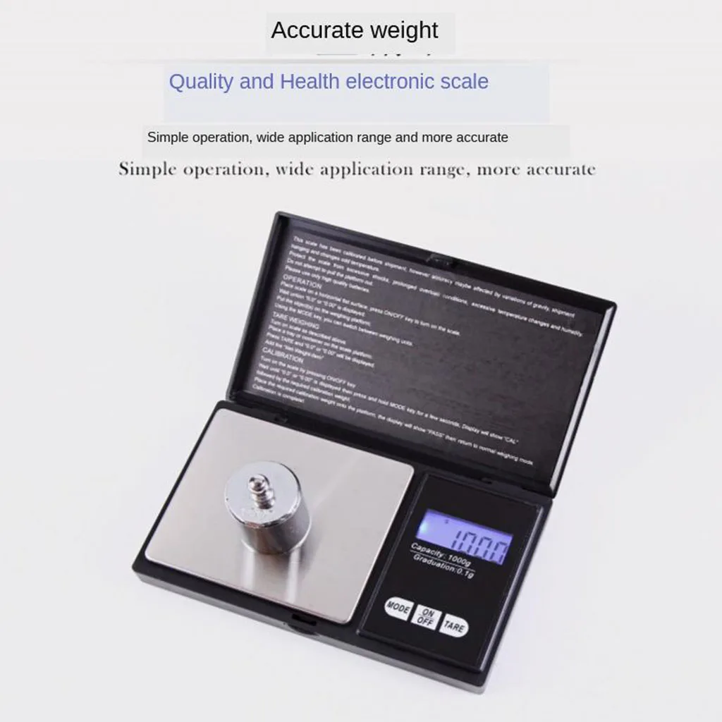 Jewelry tool repair equiment Digital Scale Electronic Pocket Jewelry Gold Silver Gram Kitchen Food Scale