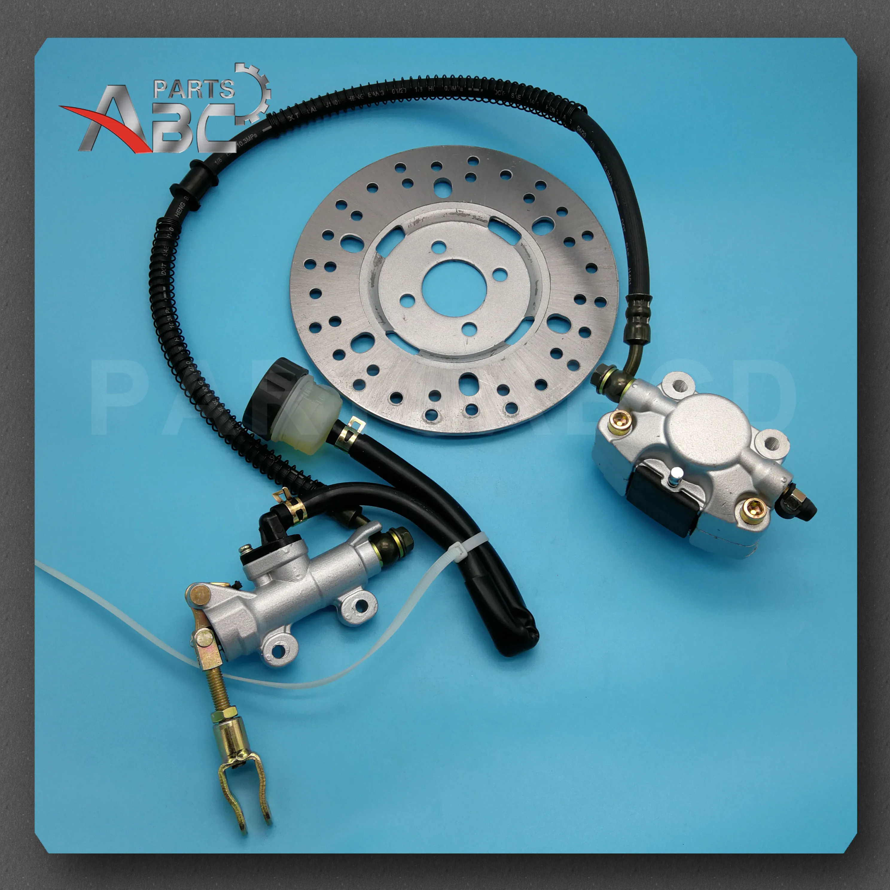 Top Quality 50CC 110CC 125CC 200CC 250CC Motorcycle Hydraulic Brake Assy with brake caliper brake disc