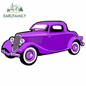 

EARLFAMILY 13cm x 7cm For Masina Violet Poza Funny Car Stickers Car Door Protector Decal Windows Vinyl Material Decoration