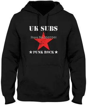 

Summer winter Short Sleeves Fashion Official Uk Subs - Punk Rock - Men's Black Us Import Hoodies & Sweatshirts