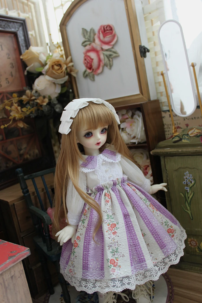 

1/6 1/4 1/3 scale BJD clothes accessories Western-style Loose dress for BJD/SD YOSD MSD SD13 Blyth doll accessories C0462