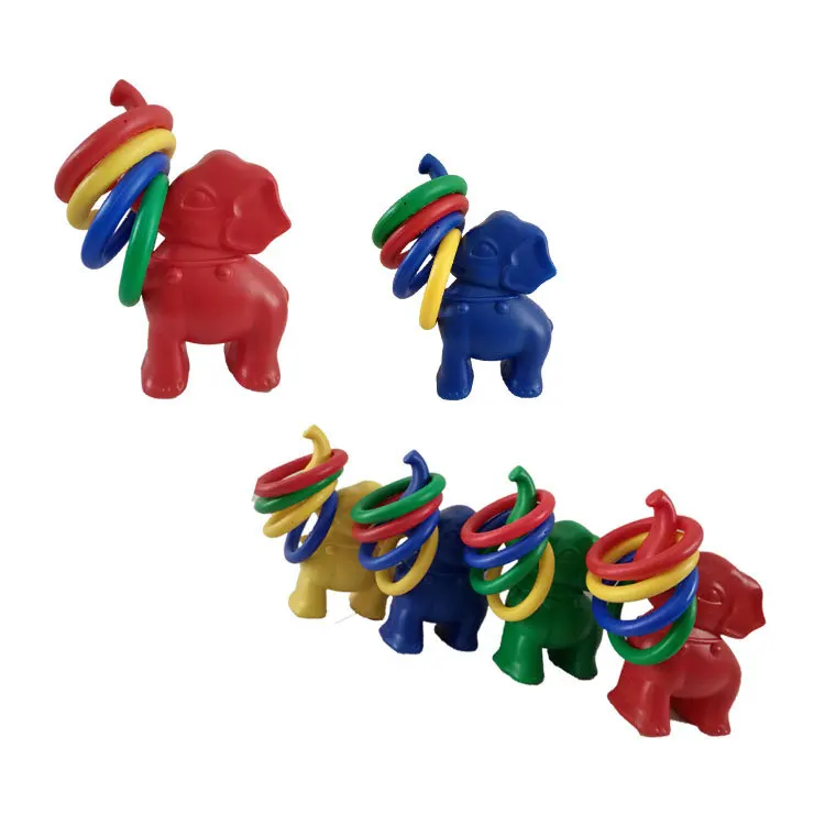 

Elephant Cast Circle Throwing Ring Children'S Educational Toy Elephant Ring Children Sensory Integration CHILDREN'S Throwing Toy