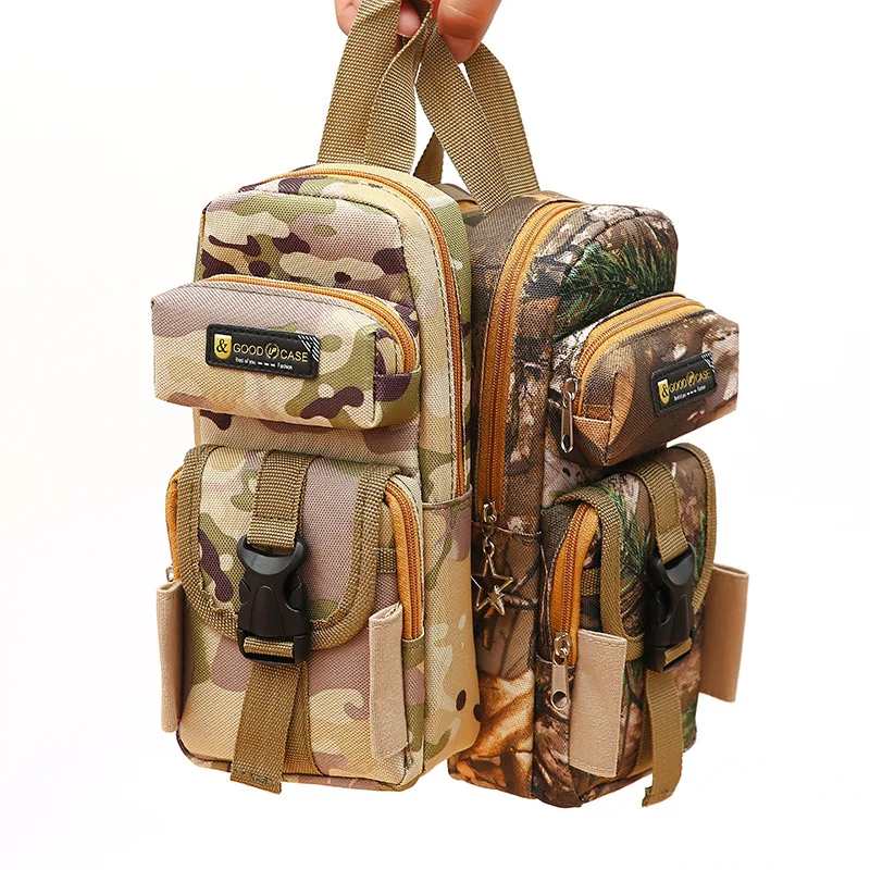 Creative Camouflage Canvas Pencil Case