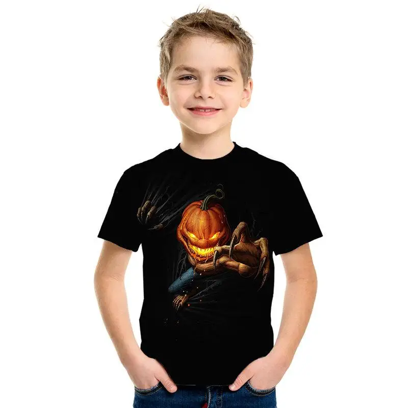 Nuevo Shantou estilo gtico camiseta de los nios 3D impreso Taro nios Топы moda manga corta verano calle ropa de los nios