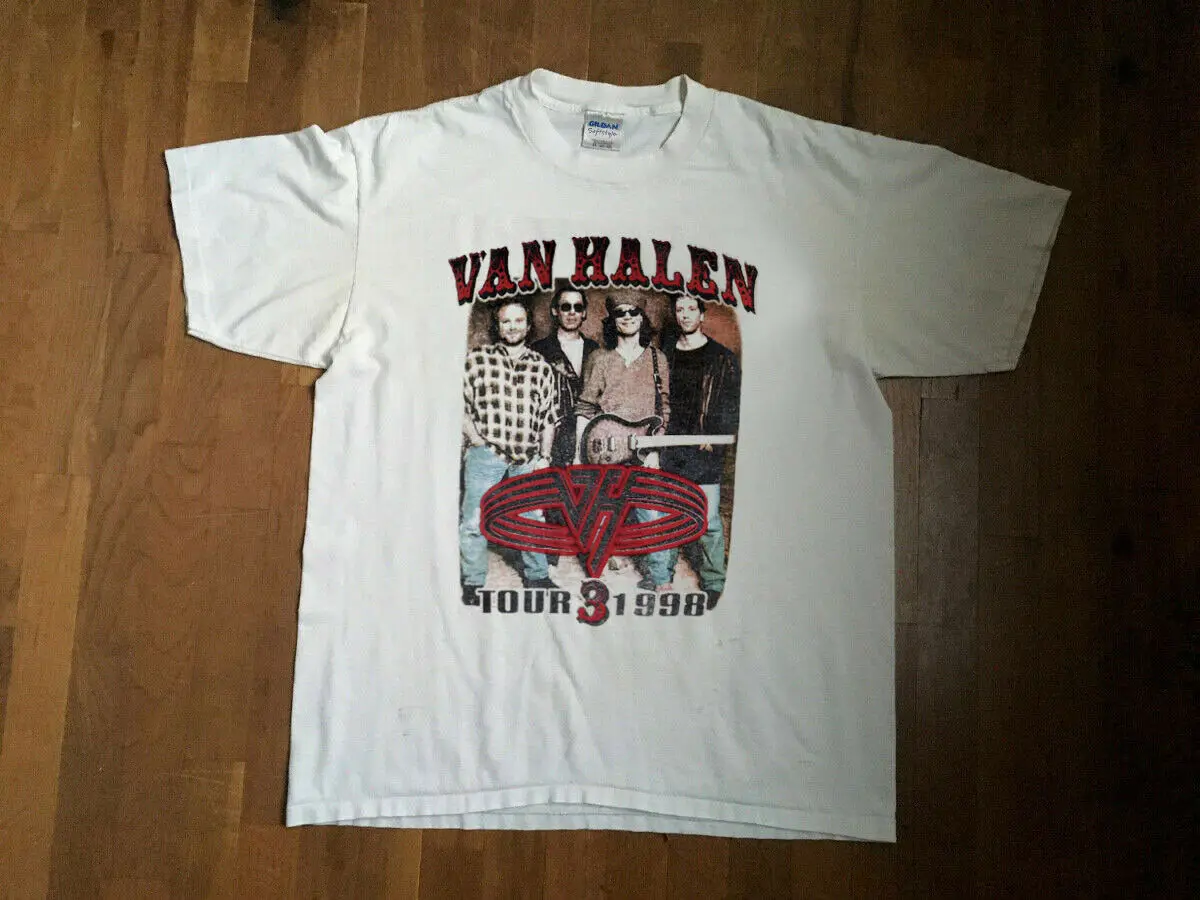 

Vintage 1998 Van Halen World Tour Shirt Usa Sz