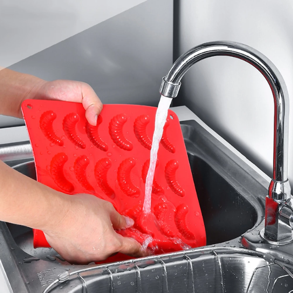 Ice Maker DIY Accessory Croissants Cake Mold Bread Making Baking Tools Chocolate Soft Silicone Large Capacity Non Sticky Bakery