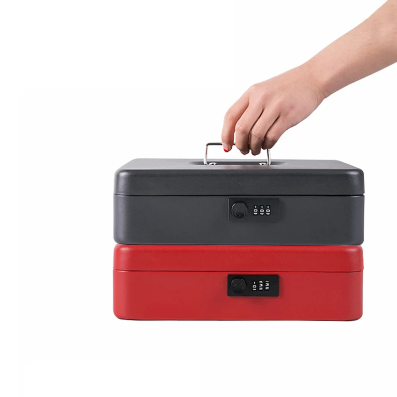 Portable Combination Password keyless Safe Money Jewelry Storage Collection Box with Compartment Tray Lockable Security Case 1