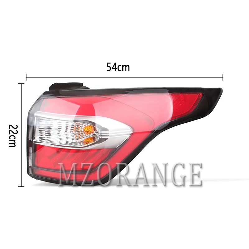 MZORANGE 1 шт. внешний задний тормозной светильник для Ford Kuga- светодиодный Фокус Седан DRL+ тормоз+ Парк+ сигнальный задний светильник