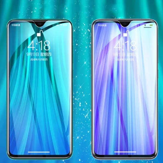 3D полное покрытие 9H закаленное стекло для Xiaomi Redmi Note 8 pro Защитное экрана |