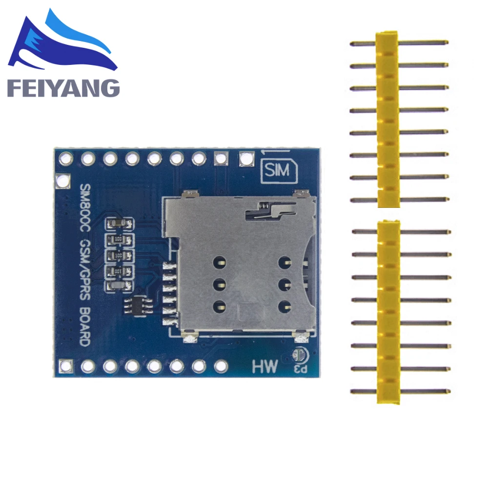 SIM800C GSM/GPRS модуль 5V/3 3 V TTL макетная плата IPEX с Bluetooth и TTS для Arduino STM32 C51|Интегральные