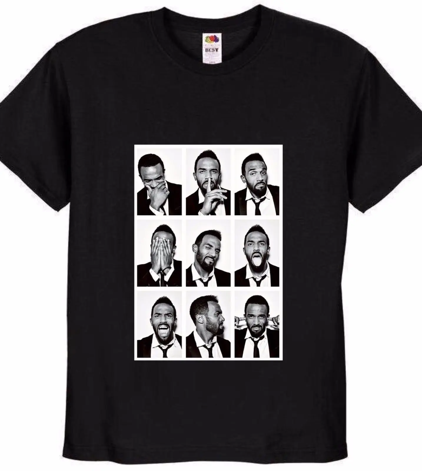 Черная футболка Крейга Дэвида 100% хлопок высокое качество абсолютно новая