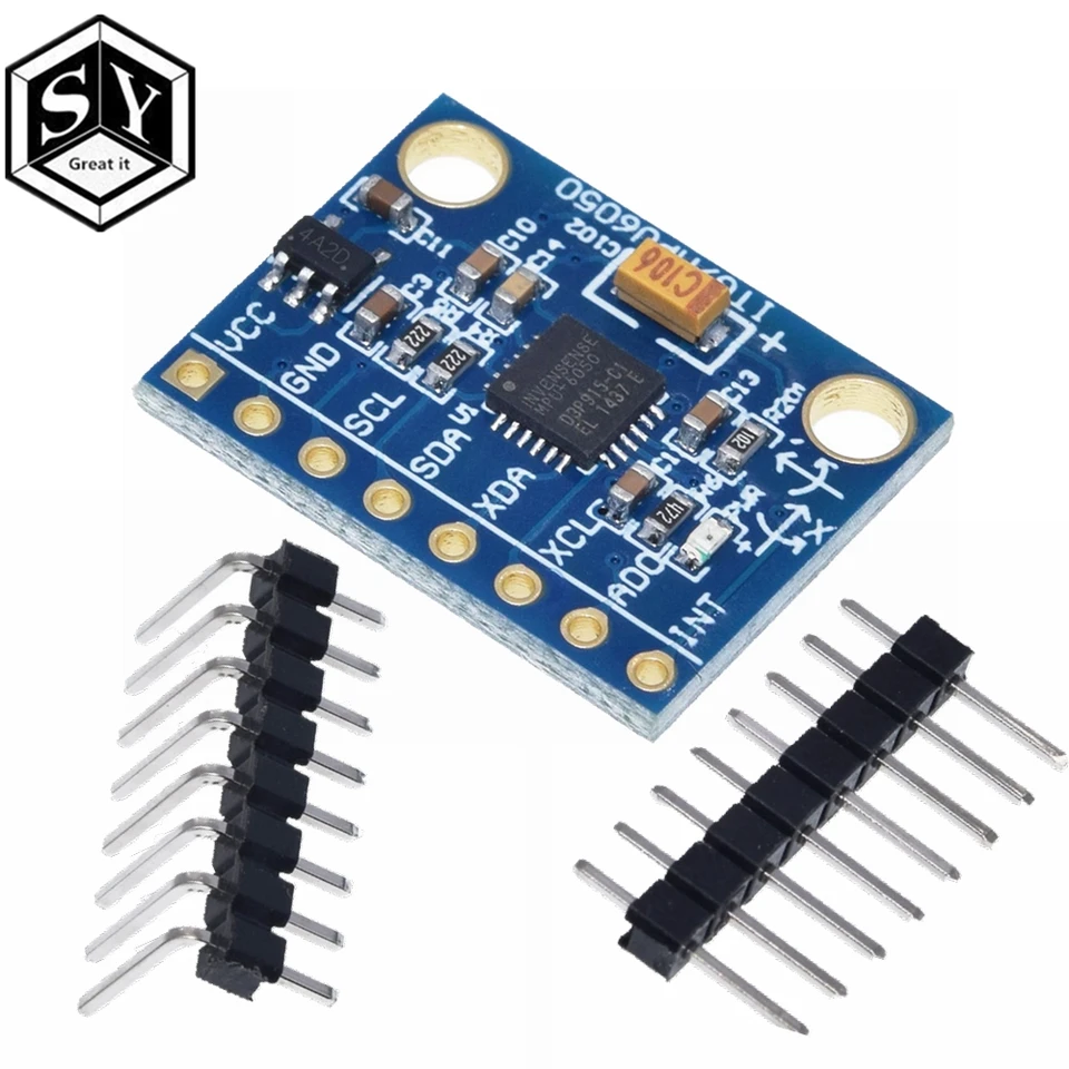 1PCS MPU-6050 Triple Axis Accelerometer /& Gyro Breakout NEW