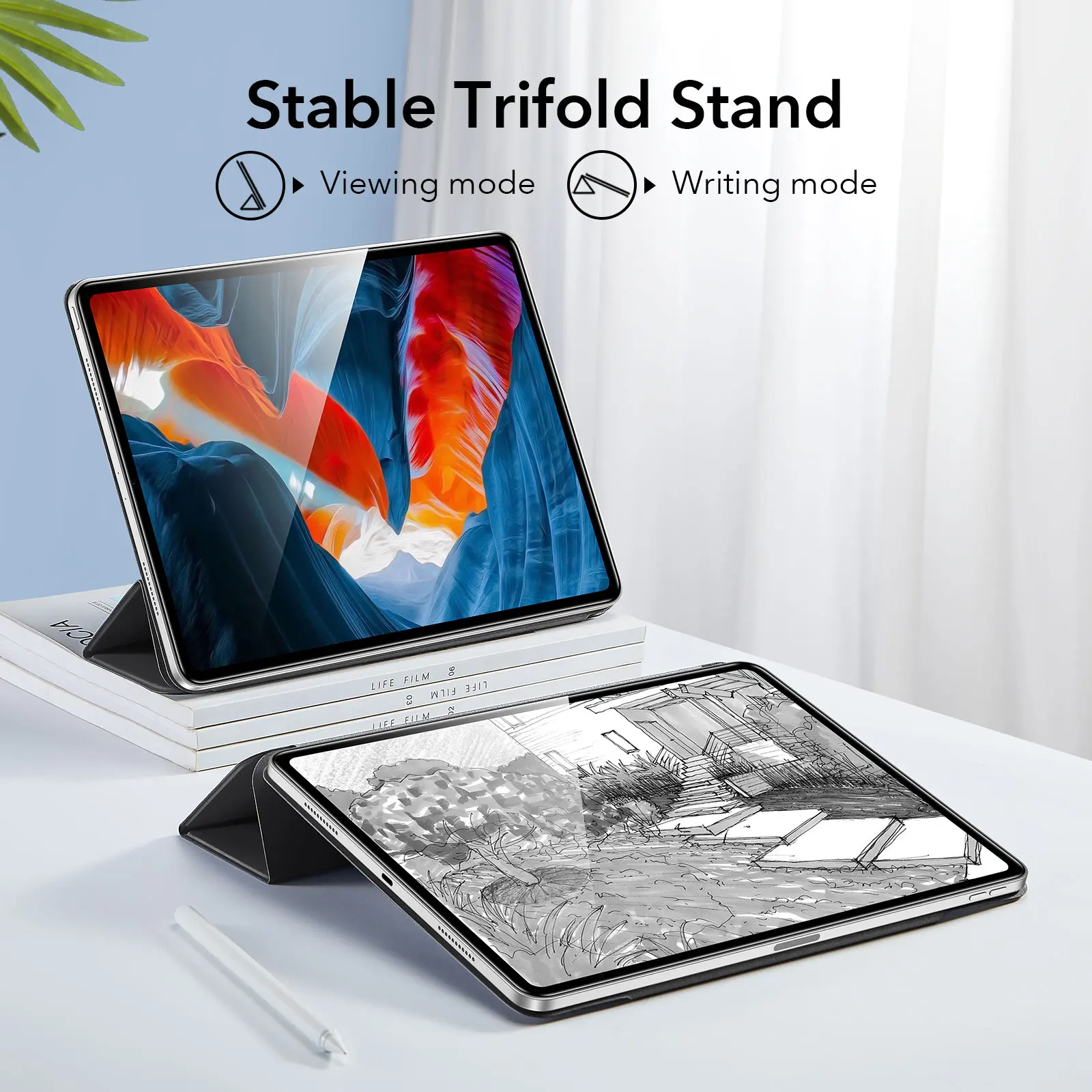 ESR dla iPad Pro 11 Case 2021 magnetyczny dla iPad Air 5 Case 2022 dla iPad Pro 12.9 Case 2021 Air 4 10.9 Mini 6 Smart Cover Funda 5 ESR dla iPad Pro 11 Case 2021 magnetyczny dla iPad Air 5 Case 2022 dla iPad Pro 12.9 Case 2021 Air 4 10.9 Mini 6 Smart Cover Funda 5