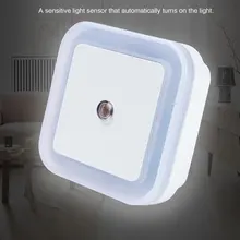 Mini lampe LED à Induction avec capteur de luminosité, 110/220V, prise ue/US, économie d'énergie, luminaire décoratif d'intérieur, idéal pour un salon ou une chambre à coucher