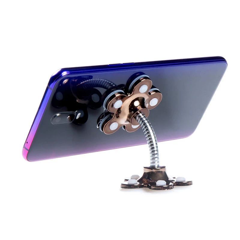 

Universal Metal Car Sucker Stand for Samsung IPhone X 7 8 XR Huawei 360 Degree Rotatable Magic Multi Angle Mobile Phone Holder