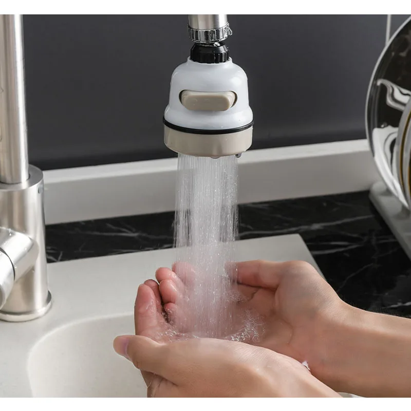 360 Degree Diffuser Swivel Kitchen Accessories Cleaning Fruit Vegetable Tools Splash-proof Water-saving Shower Kitchen Gadgets