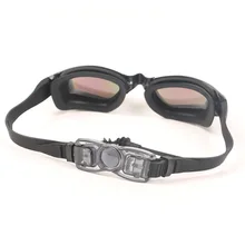 Горячая Красочные гальванические Простые Стеклянные плавательные очки высокой четкости водонепроницаемые противотуманные плавательные очки для взрослых