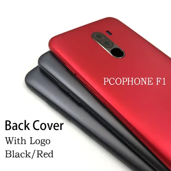 

5Pcs/Lot,Battery Back Cover Rear Door Replacement Housing For Xiaomi Pocophone F1 With Camera Glass Lens
