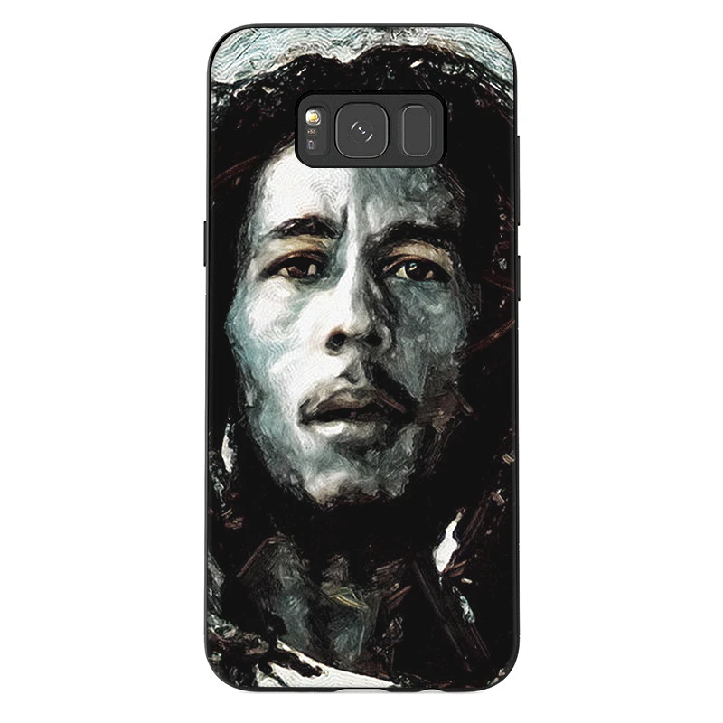 Чехол для телефона для samsung J6 A70 A60 A50 A40 A20 A30 A10 A7 A6 A5 A3 A8 A9 чехол от bob marleys раста Лев регги "сделай сам" - Цвет: B5