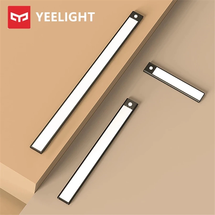 YEELIGHT-인덕션 야간 LED 스마트 휴먼 모션 센서 조명 바, 글로벌 버전, 옷장 캐비닛 복도 벽 램프