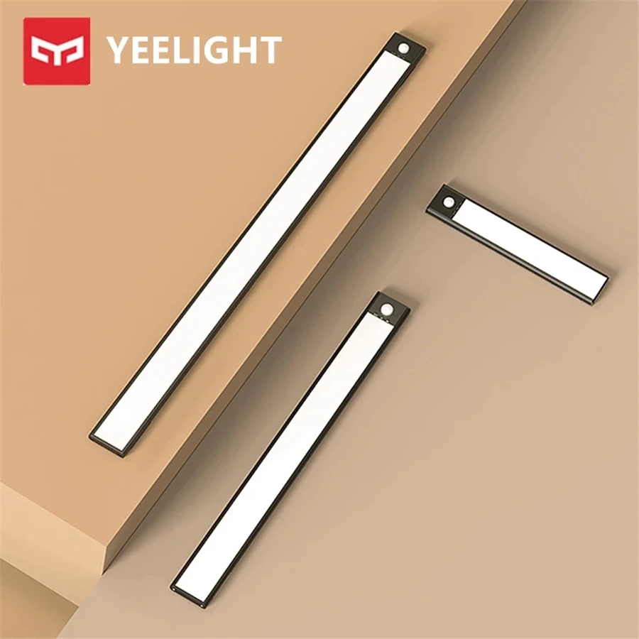 ( Global Version ) YEELIGHT Induction Night Light LED Smart Human Motion Sensor Light Bar Wardrobe Cabinet Corridor Wall Lamps