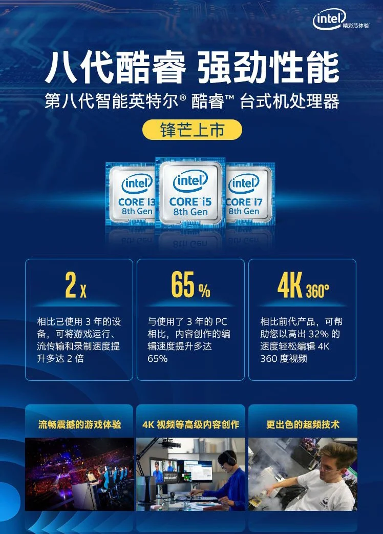 I5 8400/i3 8100/G5400 Мини компьютер хост Itx настольный офис гостиная машина