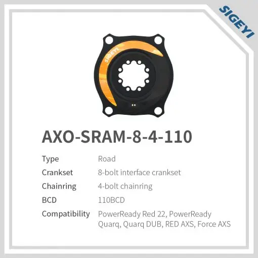 SIGEYI AXO Power Meter Spider Bicycle Crank Cadence