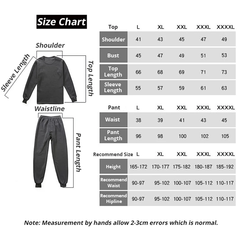 CXZD men`s thermal underwear long johns set keep warm Thermal Underwear Sets Winter Clothes Men Thick Thermal Clothing Solid Ult (6)