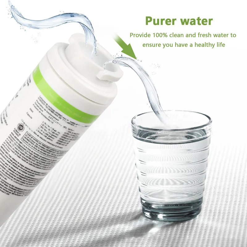 UKF8001 Refrigerator Water Filter, Compatible with UKF8001AXX-750, UKF8001AXX-200, PUR, Puriclean II, EDR4RXD1